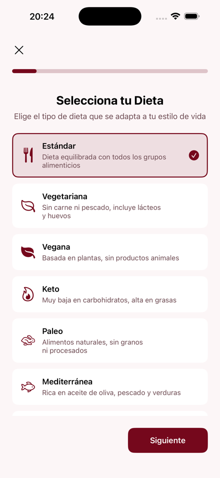 Tipo de dieta